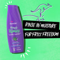 Aussie Miracle Waves Anti-Frizz Hemp Paraben-Free Shampoo, 26.2 fl oz for All Hair Types