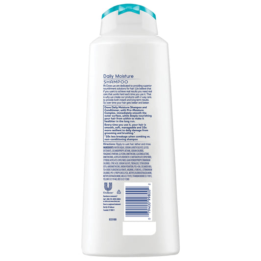 Dove Nutritive Solutions Moisturizing Nourishing Daily Shampoo, 20.4 fl oz