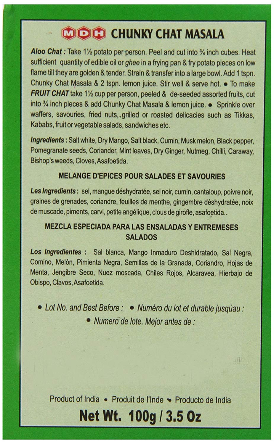 Chunky Chat Masala