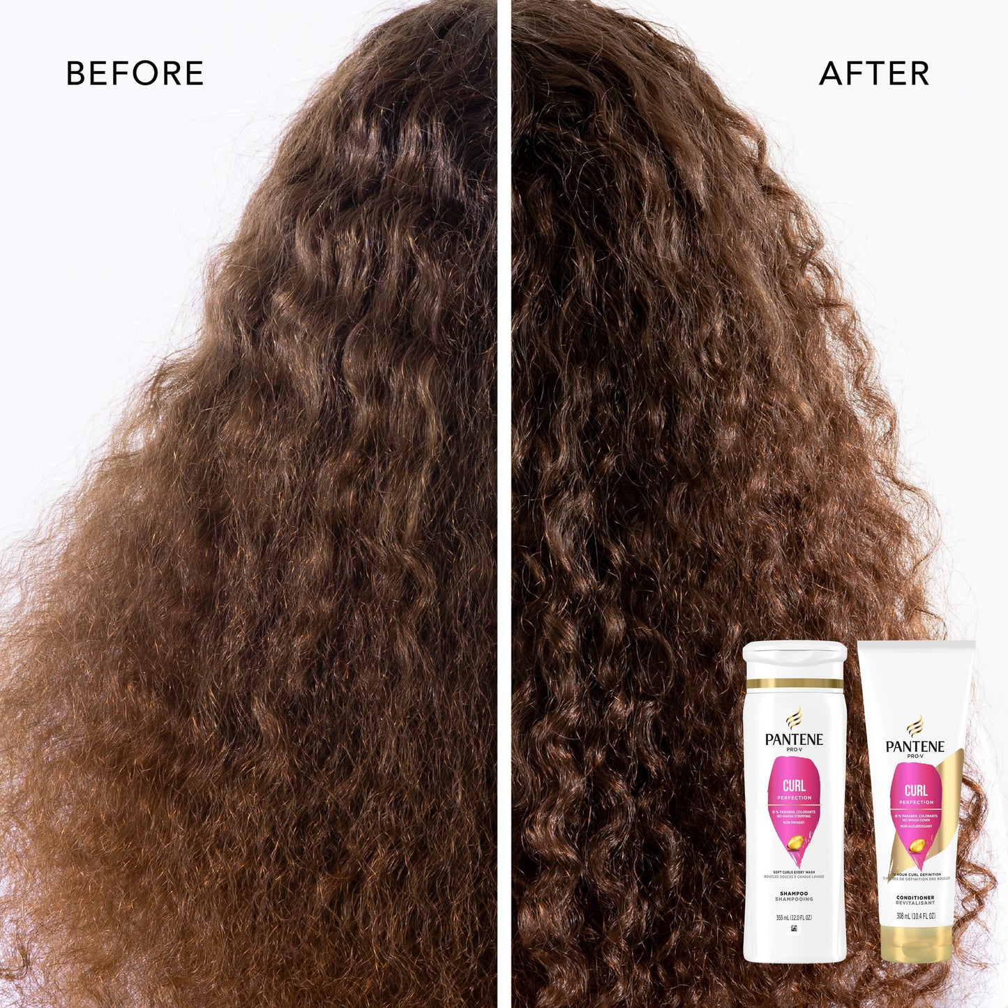Pantene Pro-V Curl Perfection Conditioner, Nourishing, 25.1 oz