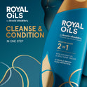 Royal Oils by Head & Shoulders Sulfate Free Shampoo, Coconut Oil and Apple Cider Vinegar, 12.8 fl oz