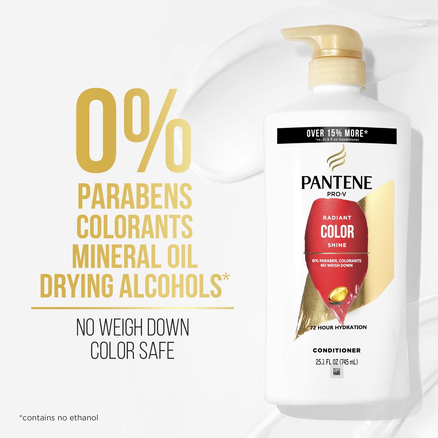 Pantene Pro-V Radiant Color Shine Conditioner, 25.1 fl oz