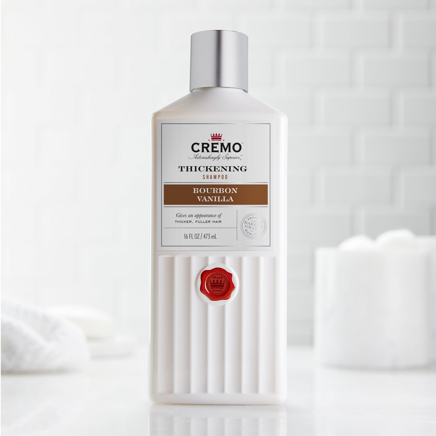 Cremo Bourbon Vanilla Thickening Shampoo 16oz