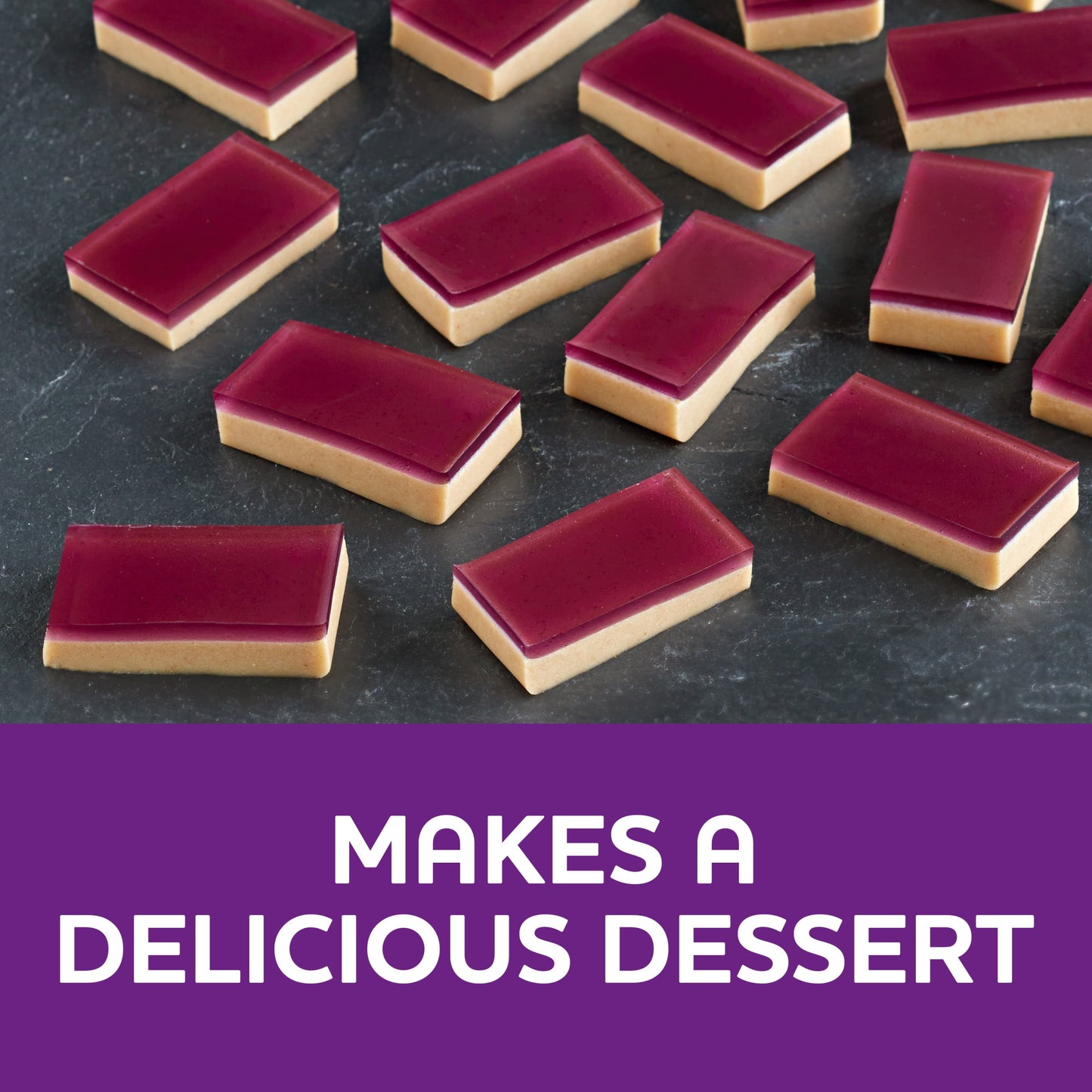 Jell-O Grape Artificially Flavored Gelatin Dessert Mix, 3 oz Box
