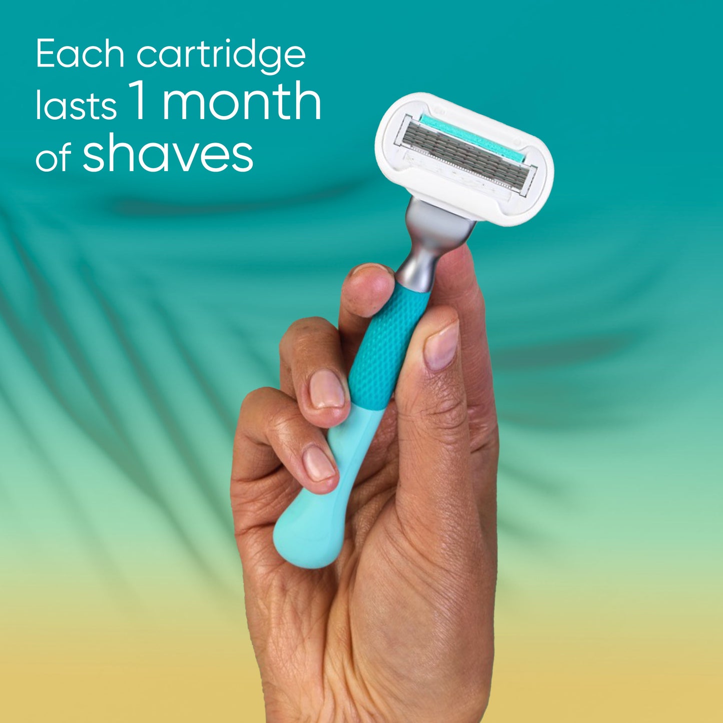 Venus Miami Sunrise Deluxe Smooth Sensitive, Women's Razor Refills, 4 Ct