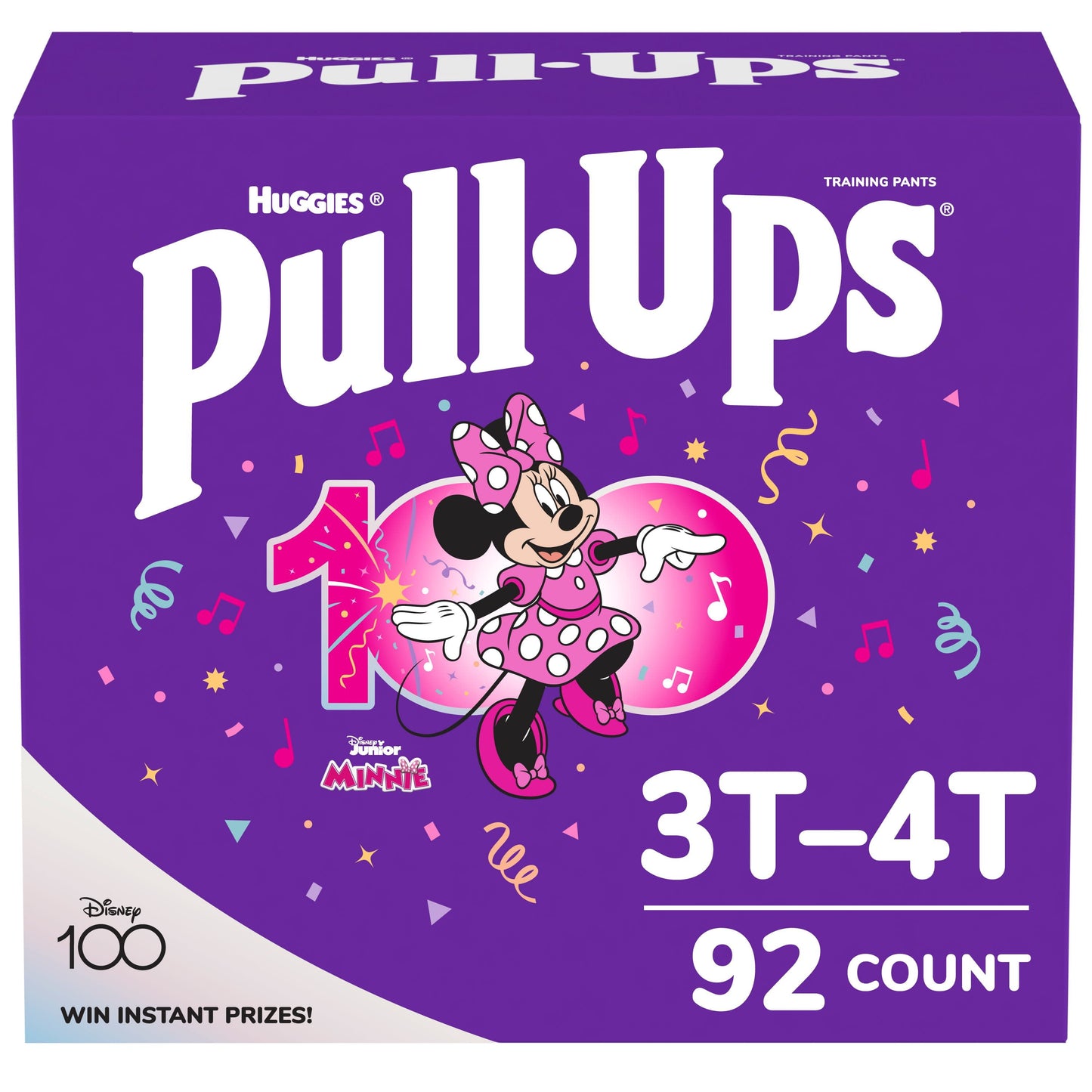 Pull-Ups Girls' Potty Training Pants, 3T-4T, 92 Count
