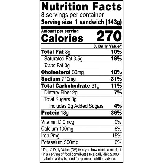 Jimmy Dean Delights Turkey Sausage, Egg White & Cheese English Muffin Sandwiches, 40.8 oz, 8 Ct (Frozen)