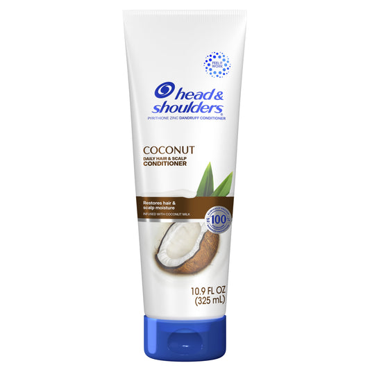 Head and Shoulders Dandruff Conditioner, Coconut, 10.9 fl oz