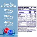 Pedialyte AdvancedCare Electrolyte Solution Blue Raspberry Ready-to-Drink 1.1 qt