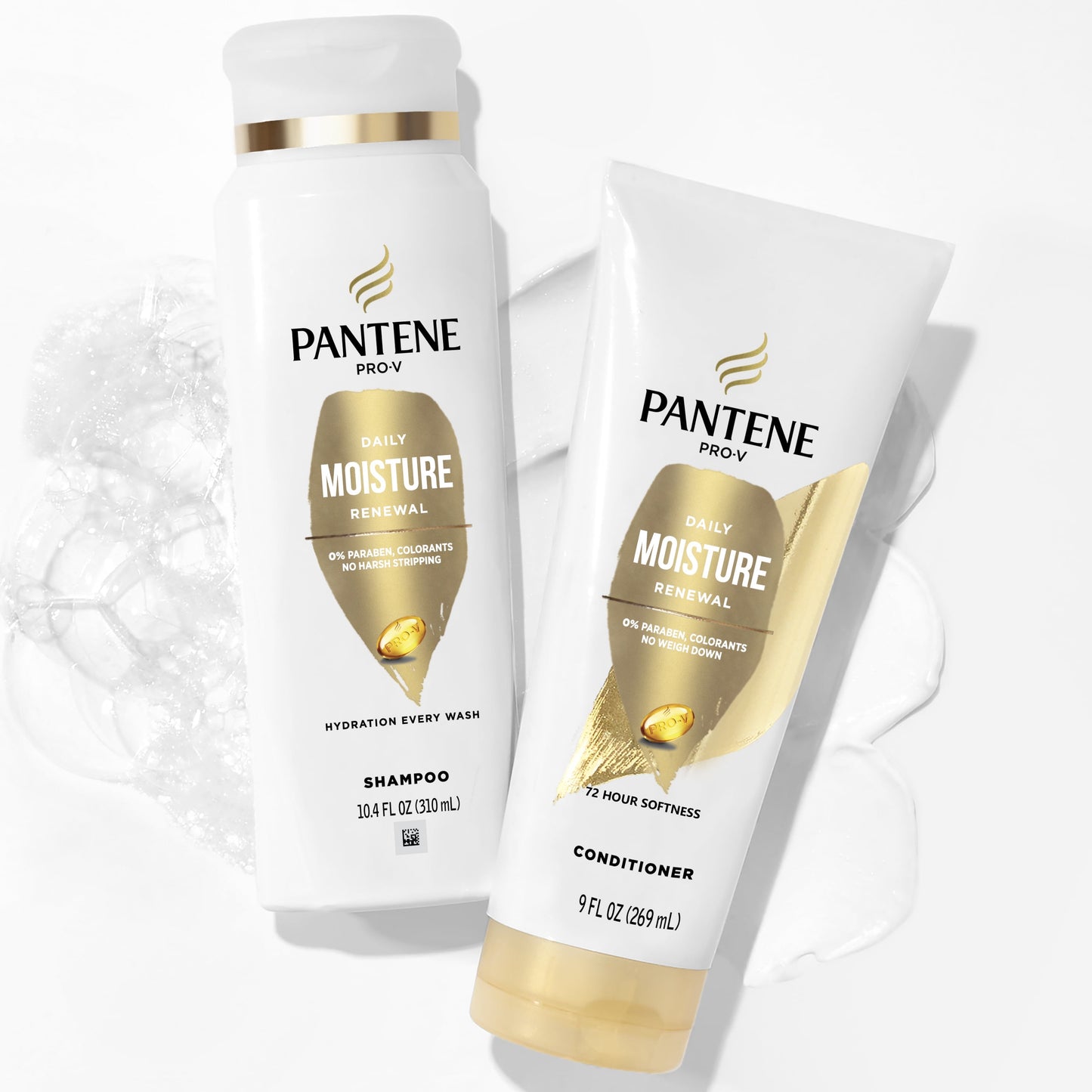 Pantene Pro-V Daily Moisture Renewal Dual Pack Shampoo (10.4oz) + Conditioner (9oz)