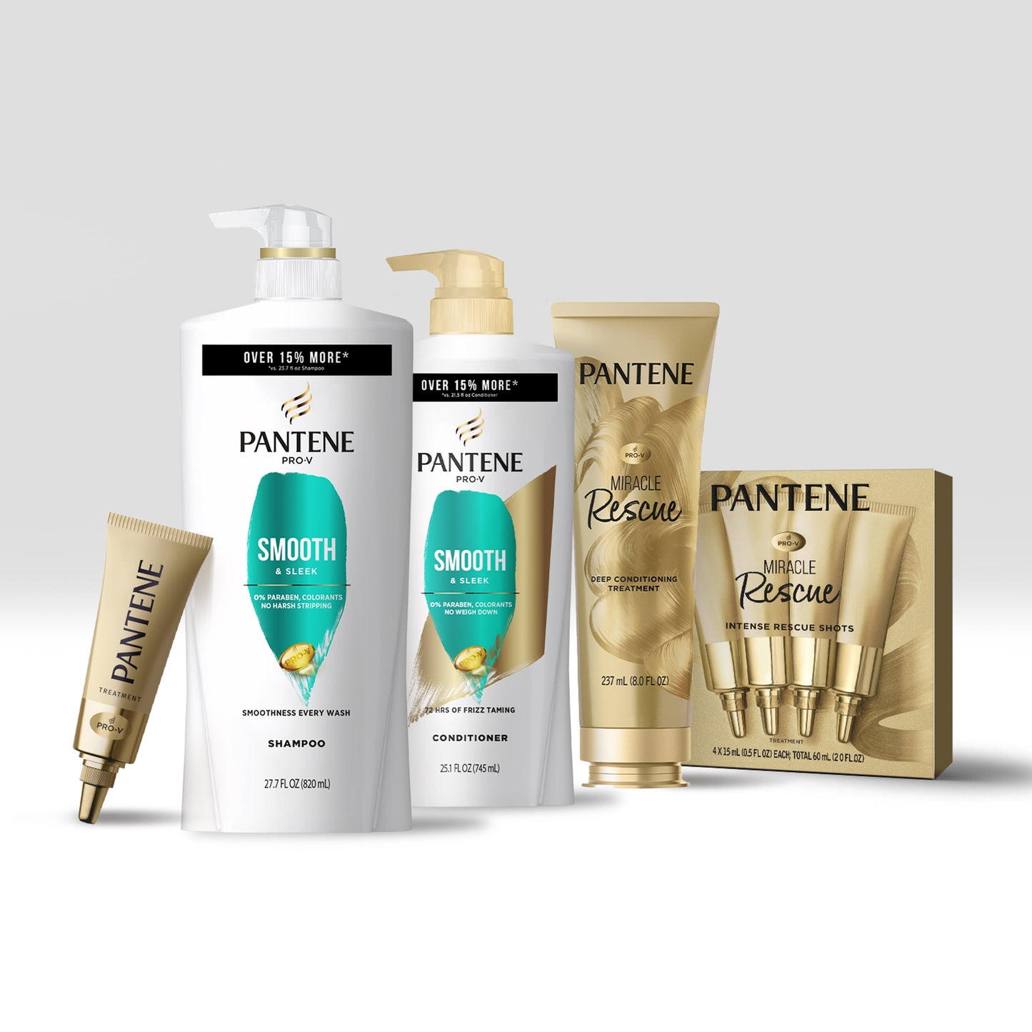 Pantene Pro-V Smooth and Sleek Conditioner, 25.1 oz