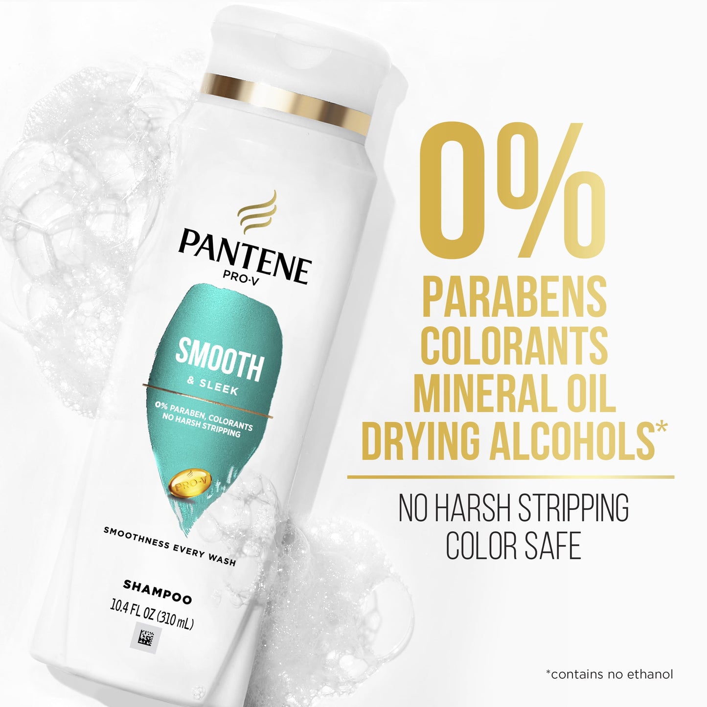 Pantene Pro-V Smooth & Sleek Dual Pack, Shampoo 10.4oz/Conditioner 9.0oz