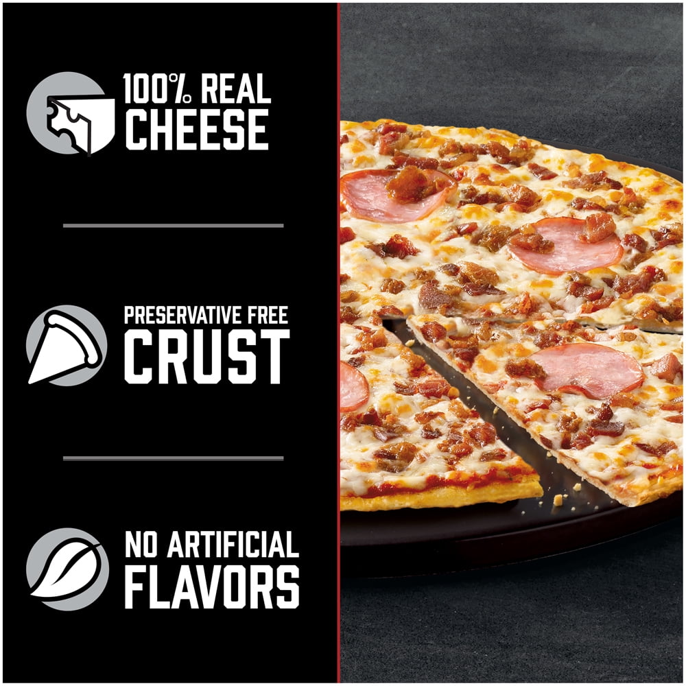 Red Baron Pizza, Thin & Crispy Bacon Lovers, 15.39 oz (Frozen)