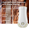 Glade PlugIns Refill 2 ct, Cashmere Woods, 1.34 FL. oz. Total, Scented Oil Air Freshener Infused with Essential Oils