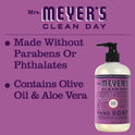 Mrs. Meyer's Clean Day Liquid Hand Soap, Plum Berry Scent, 12.5 Ounce Bottle