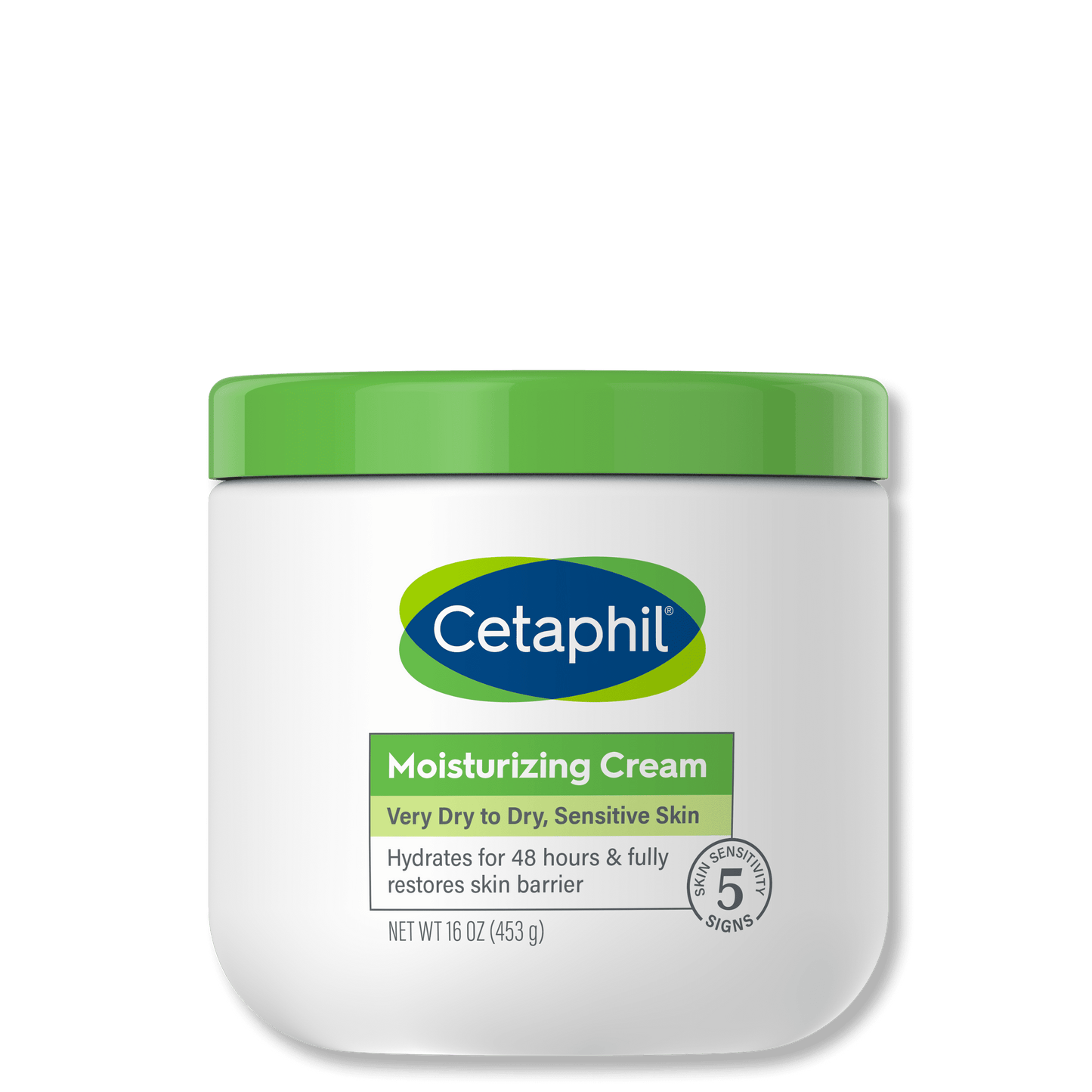 Cetaphil Moisturizing Cream for Dry to Very Dry, Sensitive Skin, 16 oz, Fragrance Free
