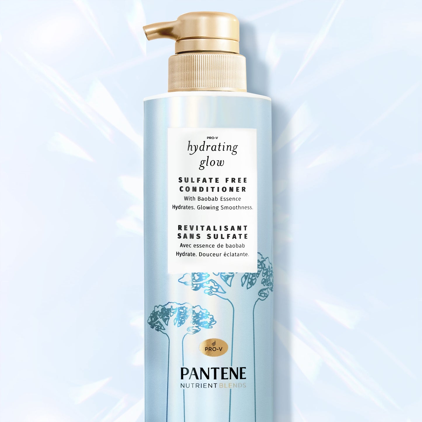 Pantene Sulfate Free Conditioner with Baobab Essence, Color Safe, Nutrient Blends, 13.5 oz