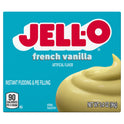 Jell-O French Vanilla Artificially Flavored Instant Pudding & Pie Filling Mix, 3.4 oz Box