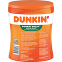 Dunkin' Original Blend Medium Roast Decaf Ground Coffee, 30 Ounce Canister (Packaging May Vary)