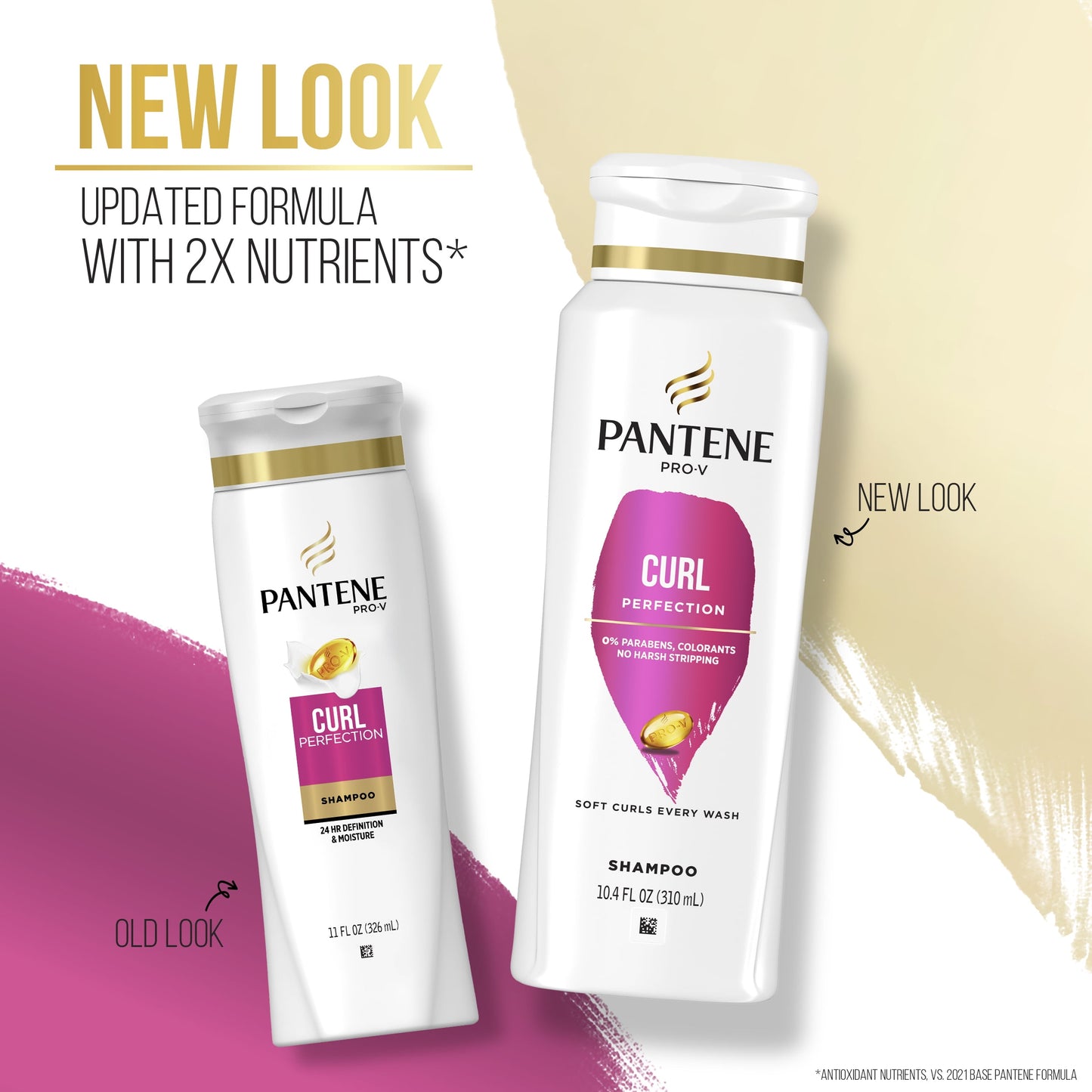 Pantene Pro-V Curl Perfection Shampoo, 10.4oz