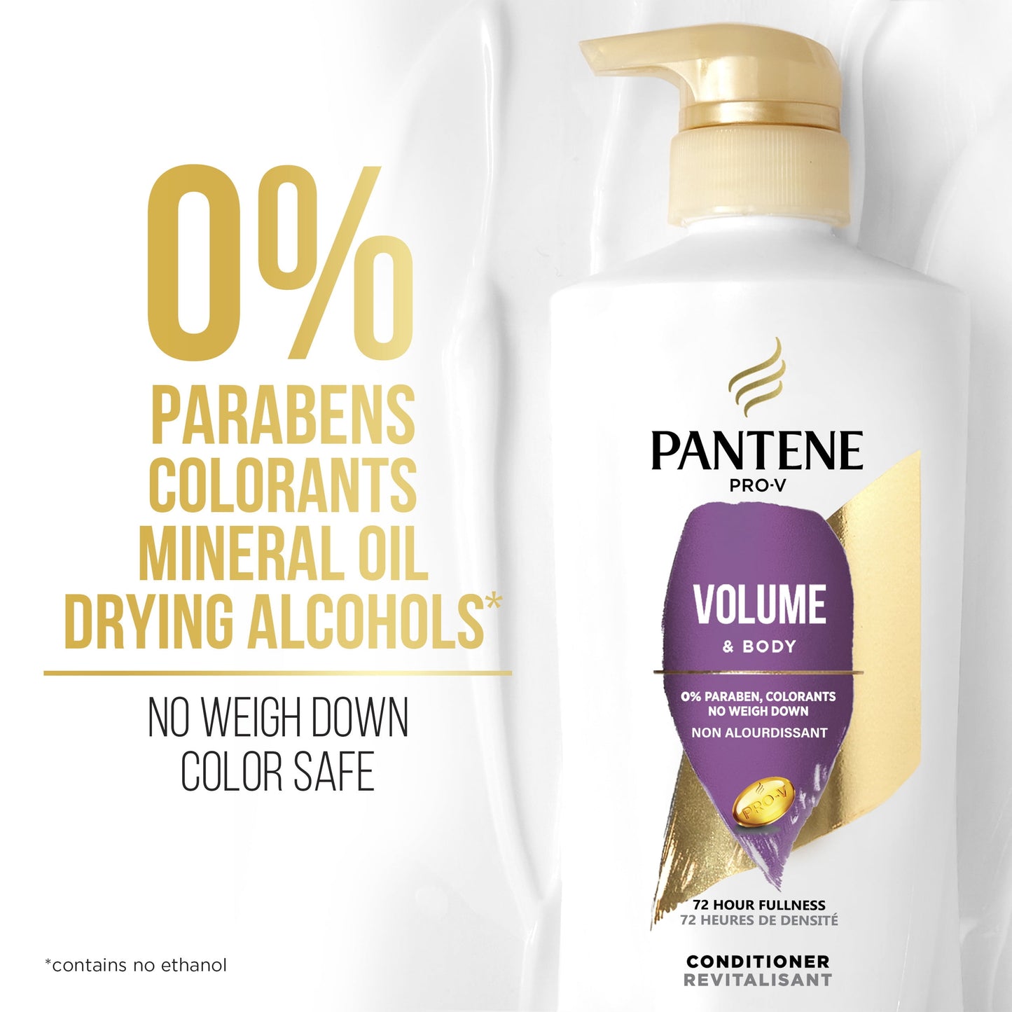 Pantene Pro-V Volume and Body Conditioner, Volumizing, 16.0oz