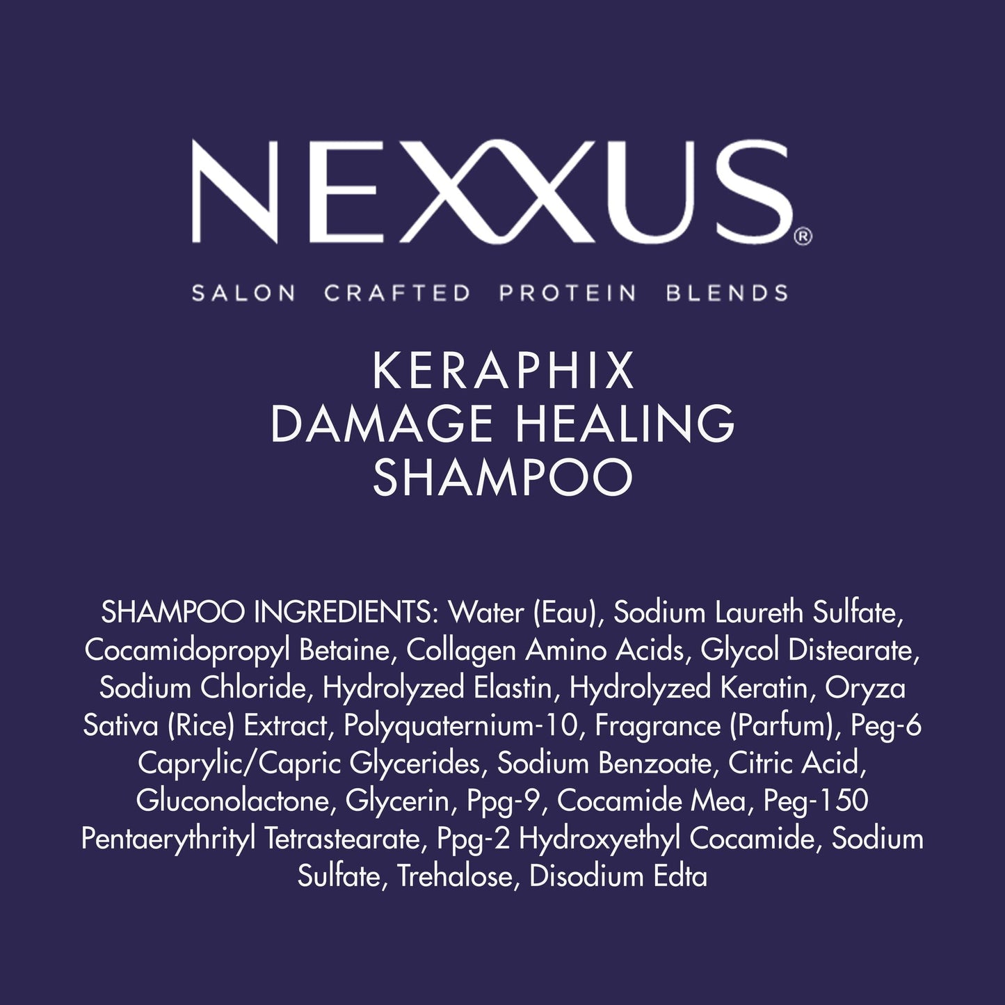 Nexxus Keraphix Daily Shampoo with Keratin Protein and Black Rice, 16.5 fl oz