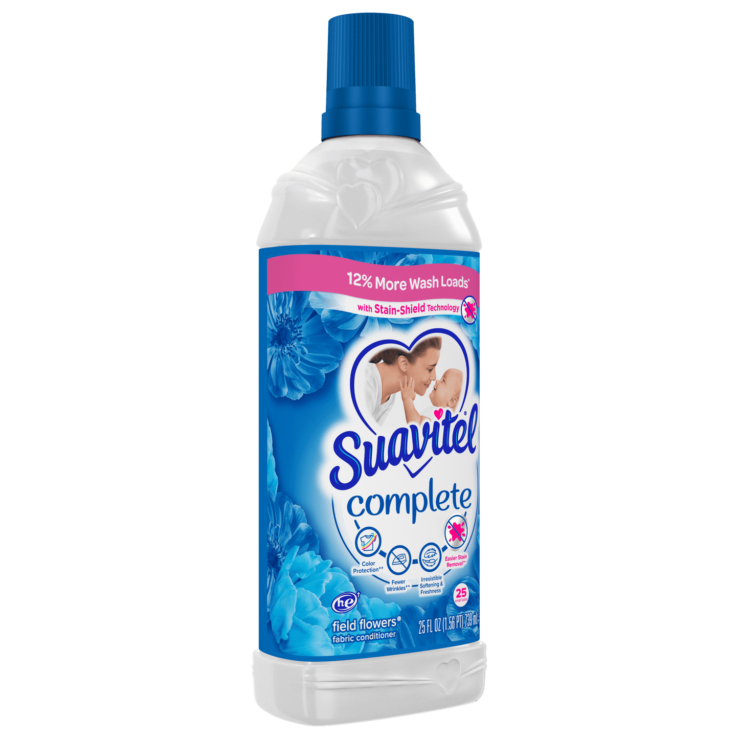Suavitel Complete Fabric Softener Field Flowers, 25 Oz