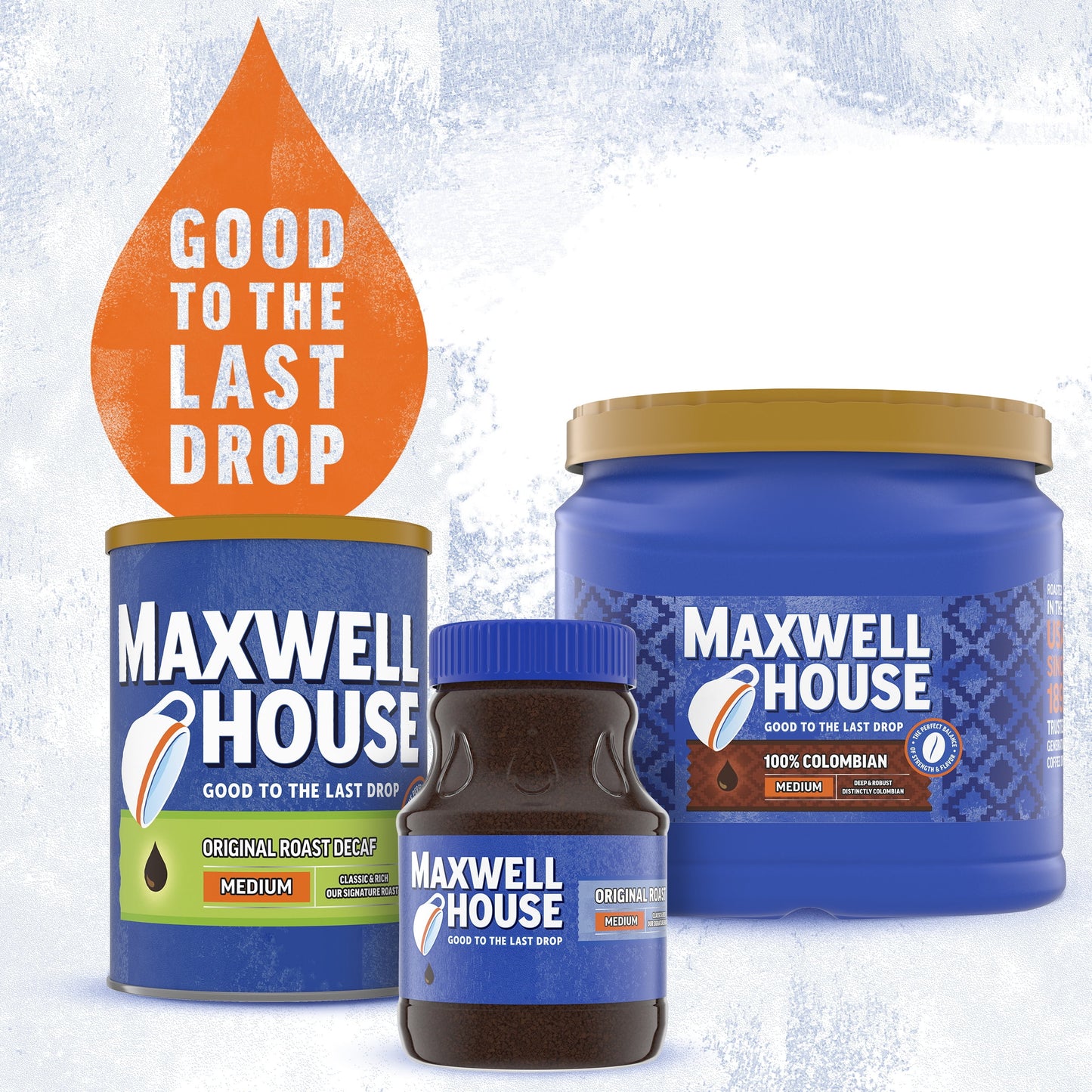 Maxwell House The Original Roast Instant Coffee, 8 oz Jar