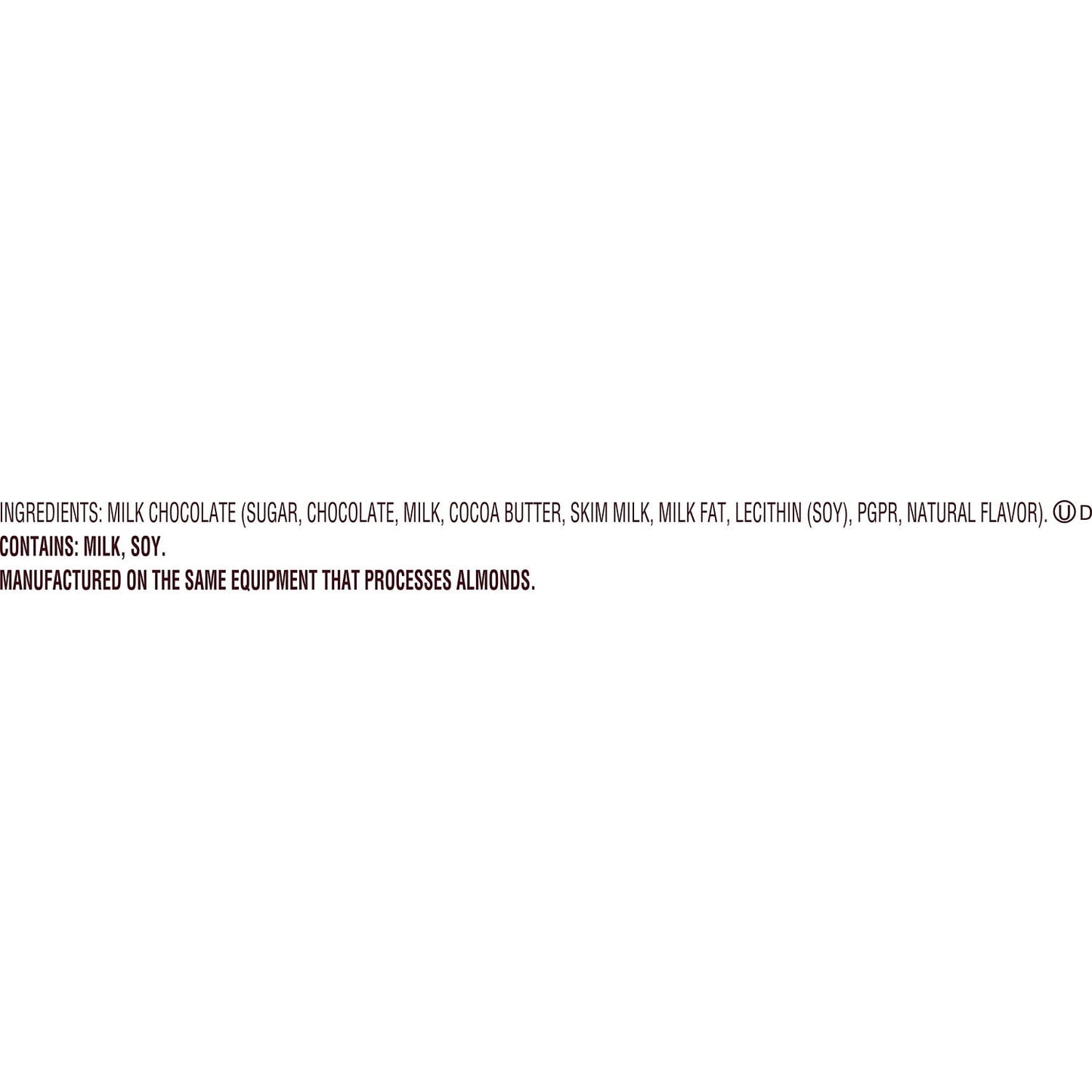 Hershey's Milk Chocolate Snack Size Candy, Bars 0.45 oz, 12 Count