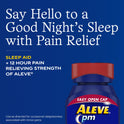 Aleve PM Easy Open Cap Pain Reliever & Nighttime Sleep Aid Caplets, 80 Count