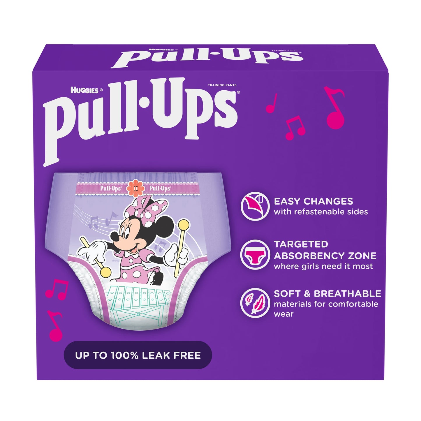 Pull-Ups Girls' Potty Training Pants, 3T-4T (32-40 lbs), 70 Count