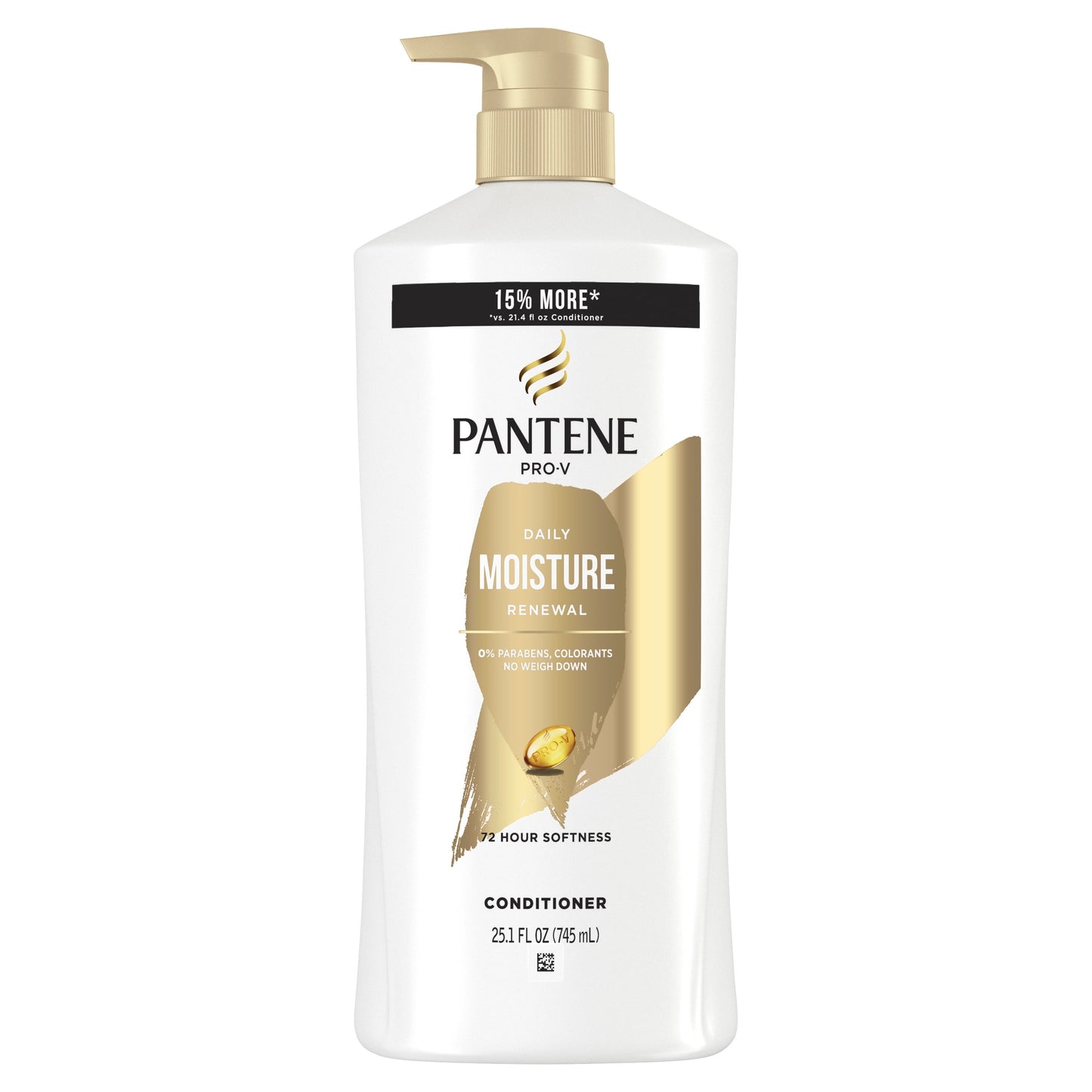 Pantene Pro-V Daily Moisture Renewal Conditioner, All Hair Types, 25.1 fl oz
