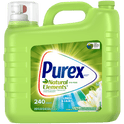 Purex Natural Elements Liquid Laundry Detergent, Linen & Lillies, 240 Loads, 312 Fl Oz