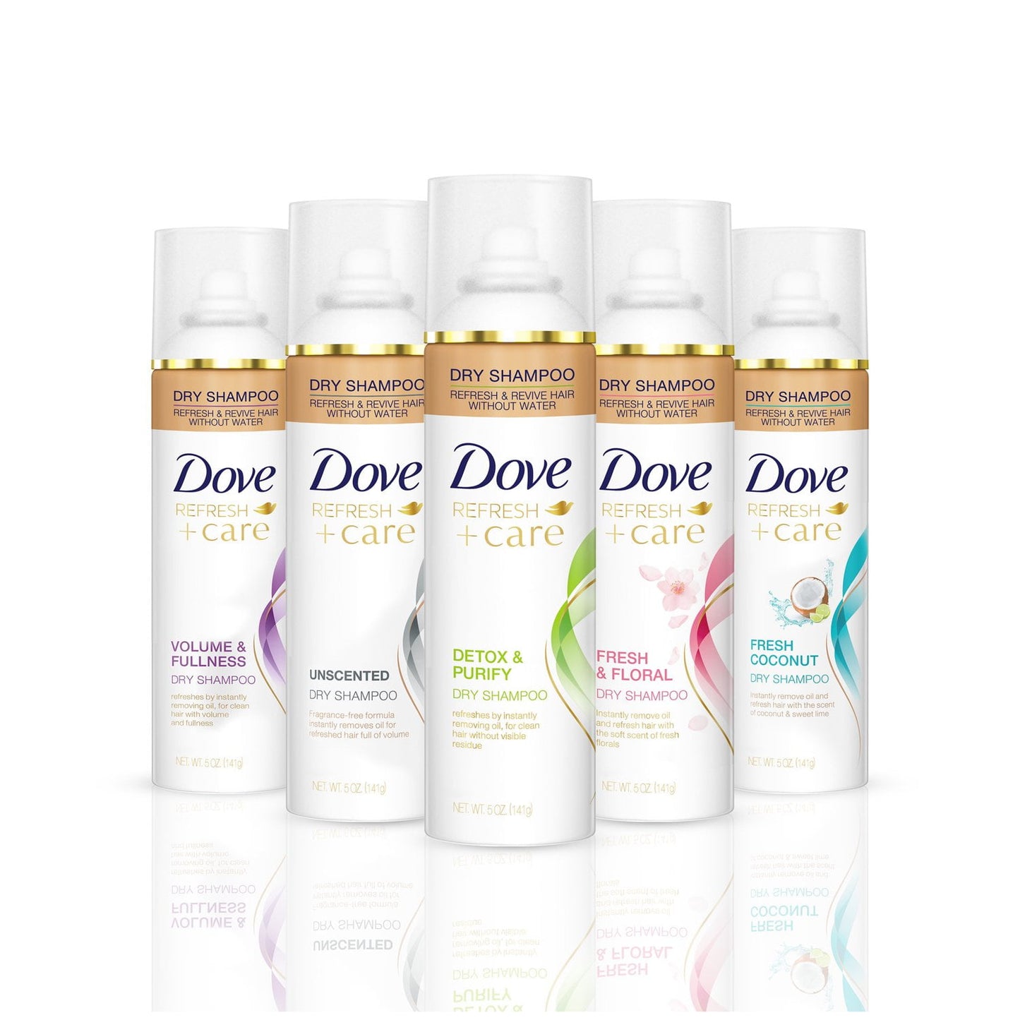 Dove Refresh+Care Detox and Purify Dry Shampoo, 5 oz