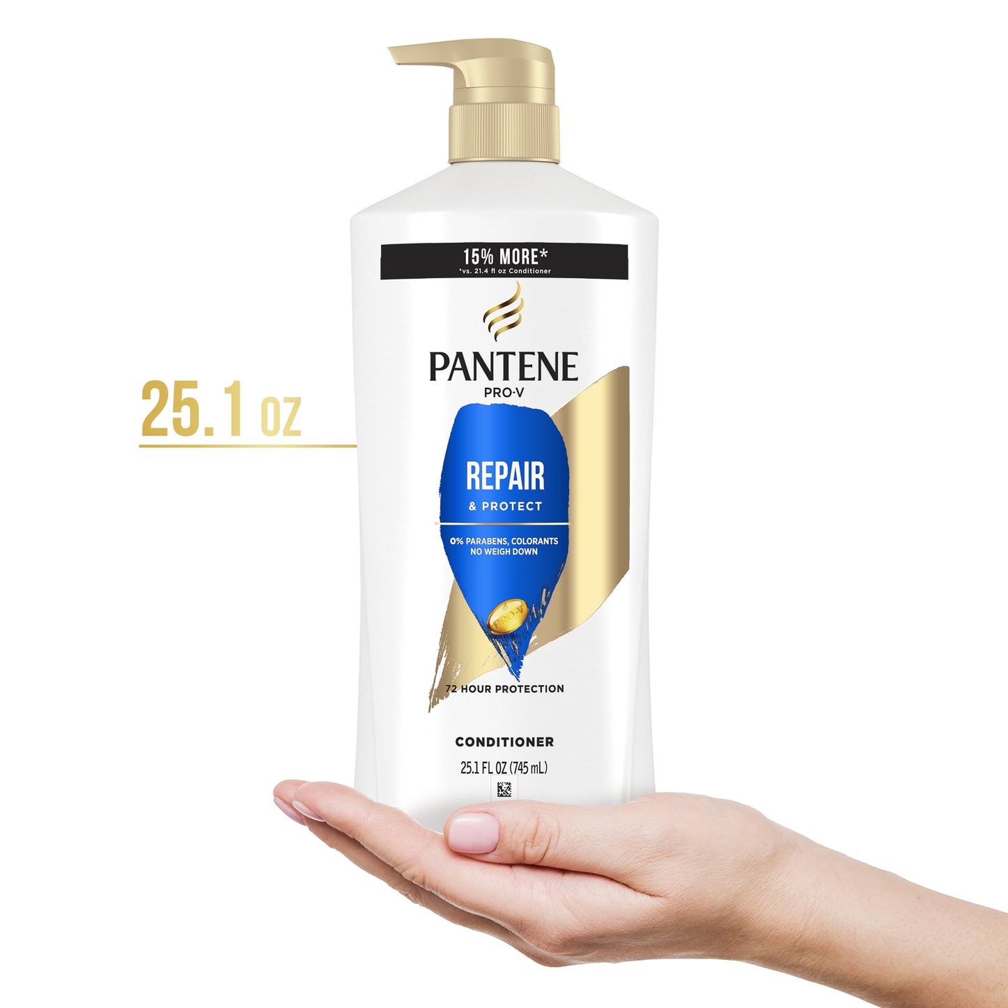 Pantene Pro-V Repair and Protect Conditioner, All Hair Types, 25.1 fl oz