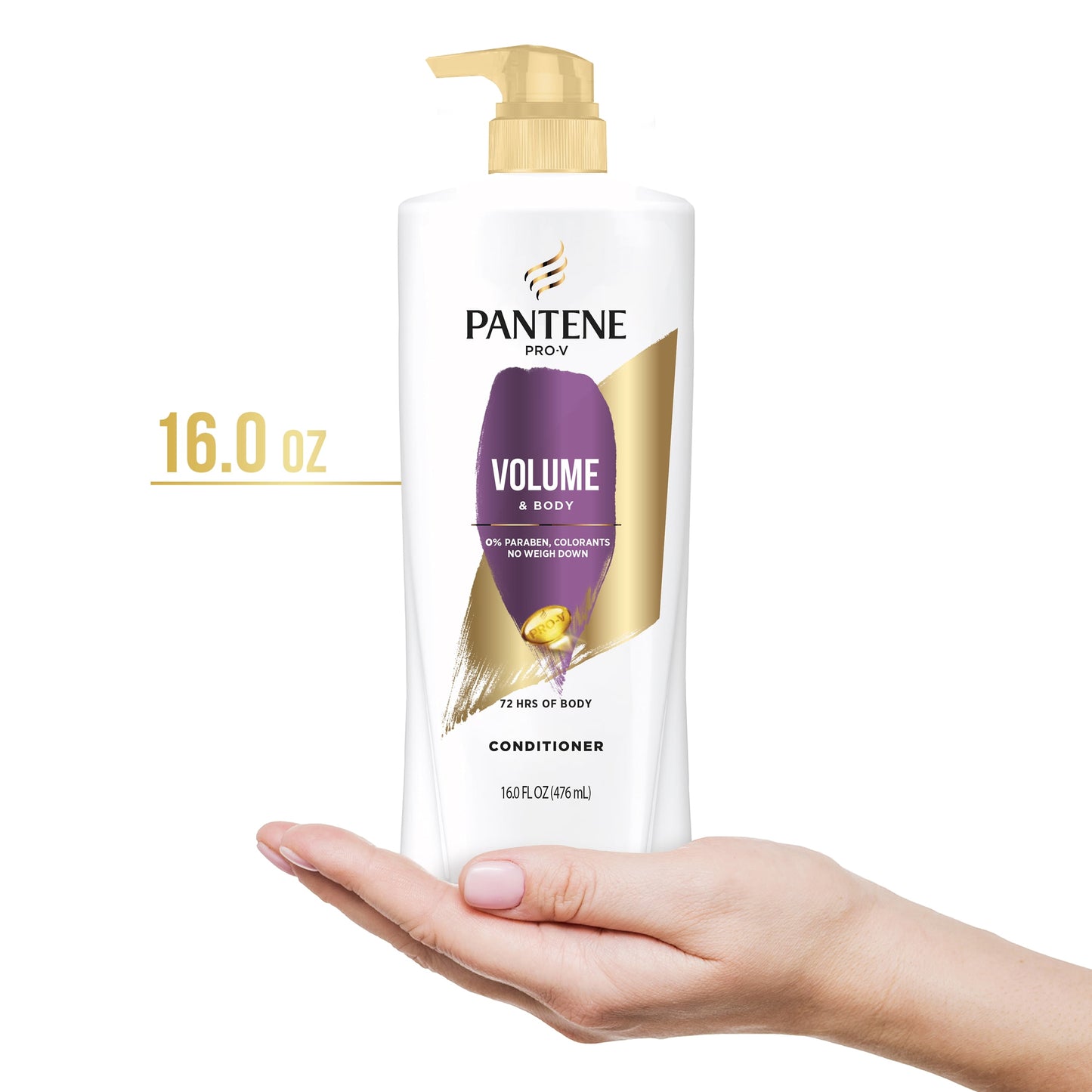 Pantene Pro-V Volume and Body Conditioner, Volumizing, 16.0oz
