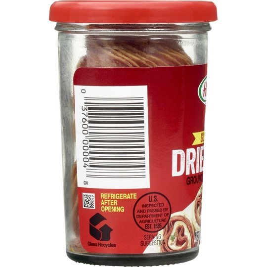 HORMEL Dried Beef, Shelf Stable, 2.5 oz Glass Jar