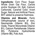 Malt-O-Meal Waffle Crunch, Kids Breakfast Cereal, Family Size Bulk Bagged Cereal, 31 Ounce - 1 count