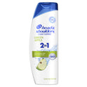 Head & Shoulders 2 in 1 Dandruff Shampoo and Conditioner, Green Apple, 12.5 oz