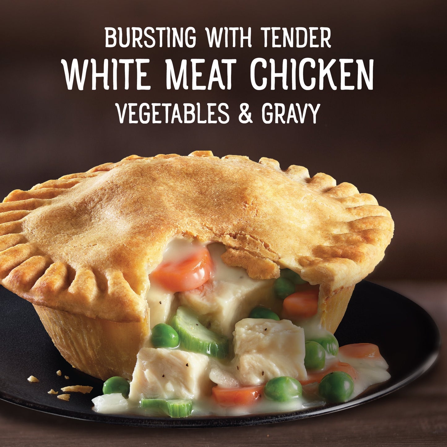 Marie Callender's Chicken Pot Pie with Cauliflower Crust Frozen Dinner, 14 oz (Frozen)
