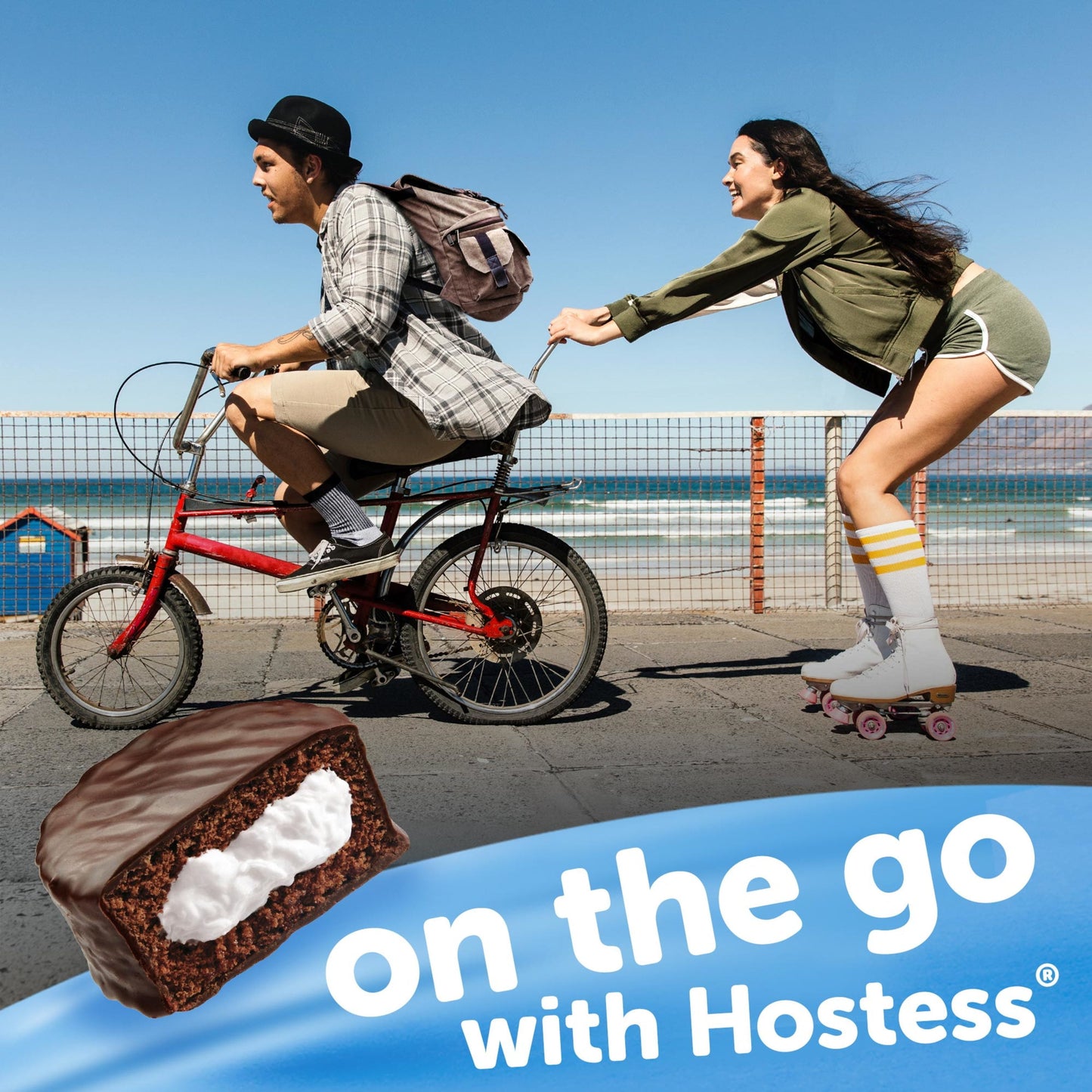 Hostess Chocolate Ding Dongs Snack Cakes - 12.70 oz, 10 Count