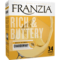 Franzia Rich & Buttery Chardonnay White Wine, 5 L Bag In Box, ABV 12.50%
