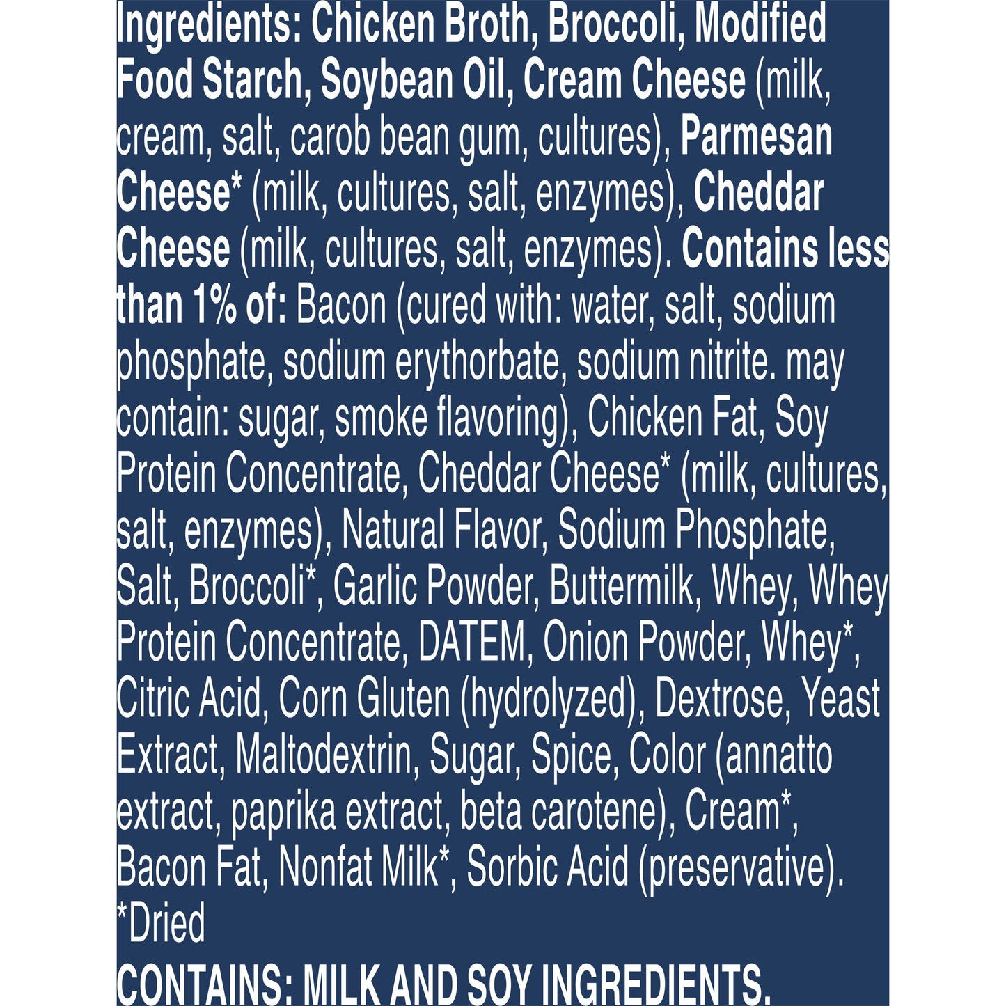 Progresso Rich & Hearty Broccoli Cheese With Bacon Canned Soup, 18 oz