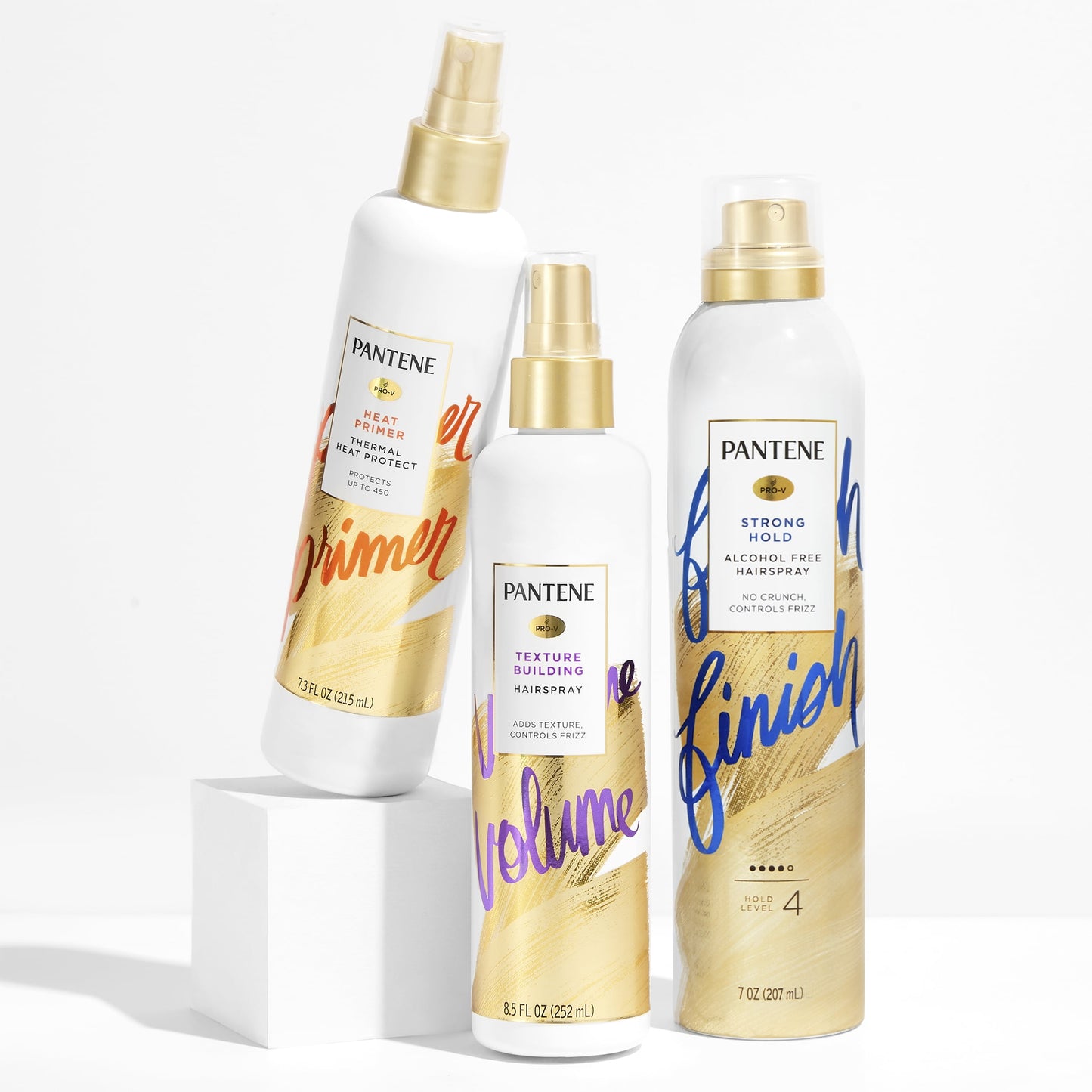 PANTENE Pro-V Strong Hold Alcohol Free* Level 4 Hairspray, 7.0 oz Unisex