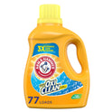 Arm & Hammer Plus OxiClean Clean Meadow, 77 Loads Liquid Laundry Detergent, 100.5 fl oz