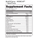 Bucked Up Woke AF Black 30 Servings