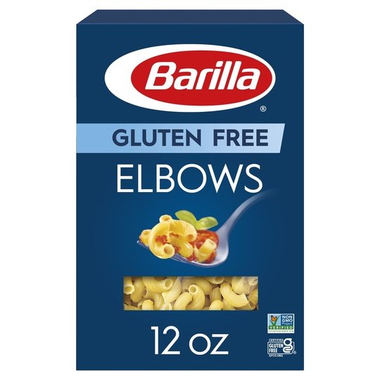 Barilla Gluten Free Elbows Pasta 12 oz