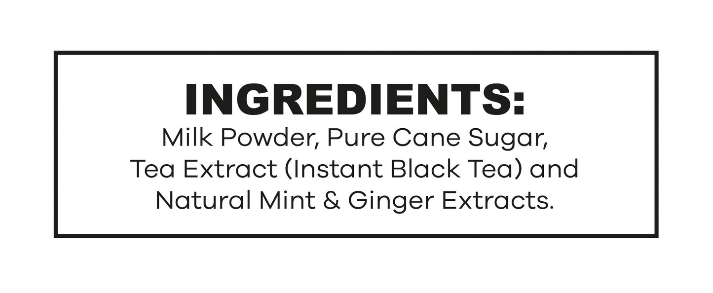 Mint Ginger Chai Tea Latte