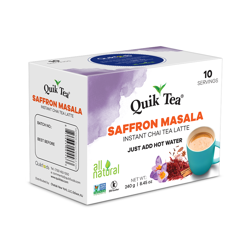 Saffron Masala Instant Chai Tea Latte