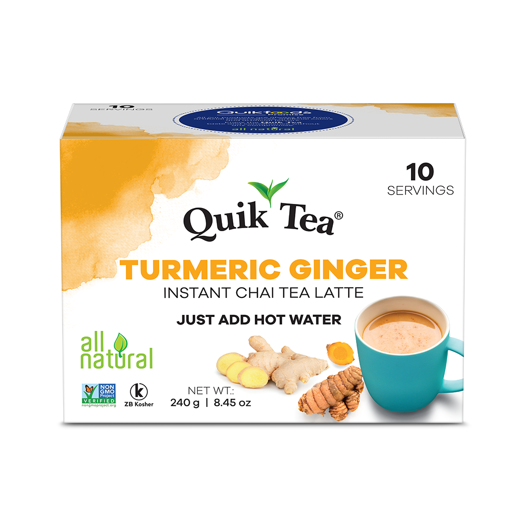 Turmeric Ginger Instant Chai Tea Latte